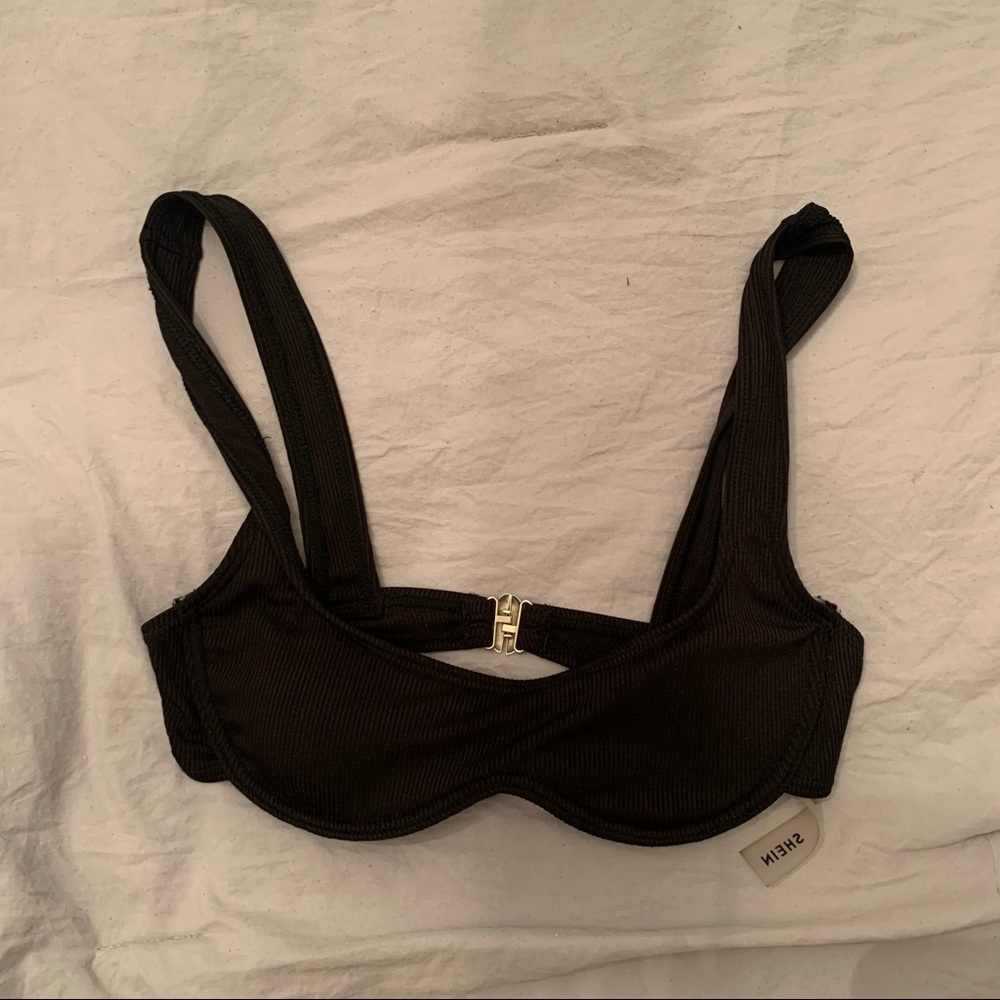 SHEIN black swim top